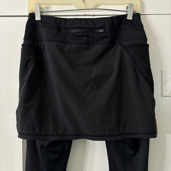 ATHLETA Pull On Power Peak 2 in 1 Skirted Leggings Lightweight Fleece Lined - Picture 3 of 12